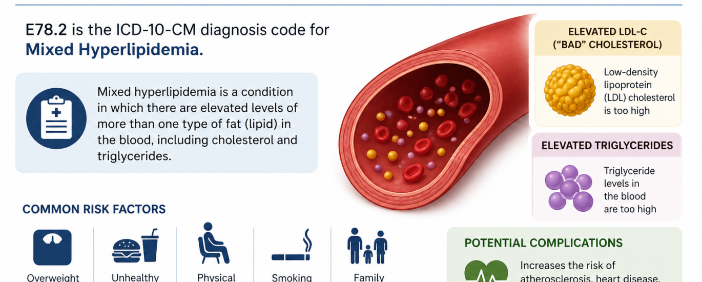 E78.2 ICD-10 Code for Mixed Hyperlipidemia