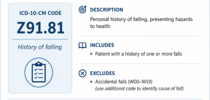 ICD-10 Code for History of Falls