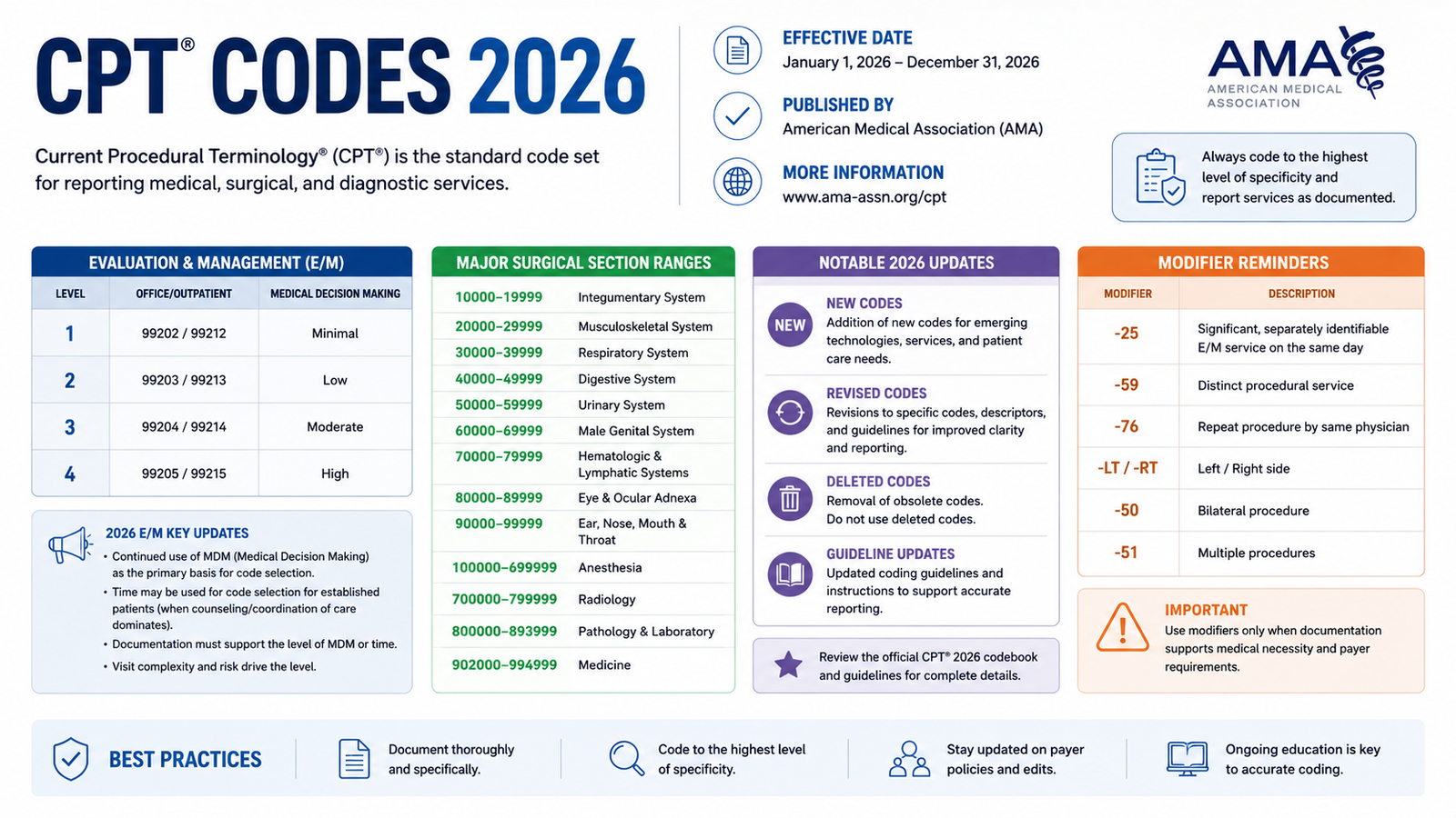 2026 CPT Codes 101: Medical Coders' Essential Guide