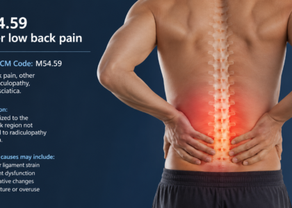 m54.59 Other low back pain