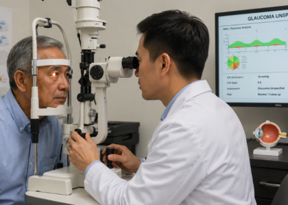 ICD 10 code for glaucoma unspecified